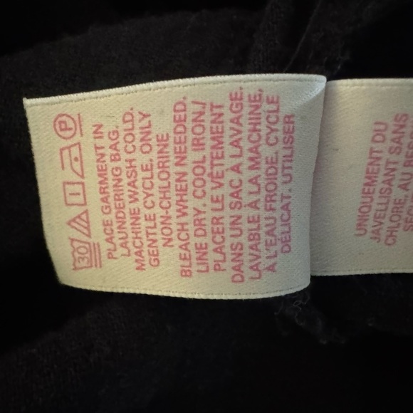 Victoria Secret Swimwear Cover Up Black Size XSmall Tank Top Fringe Pullover - Picture 7 of 8